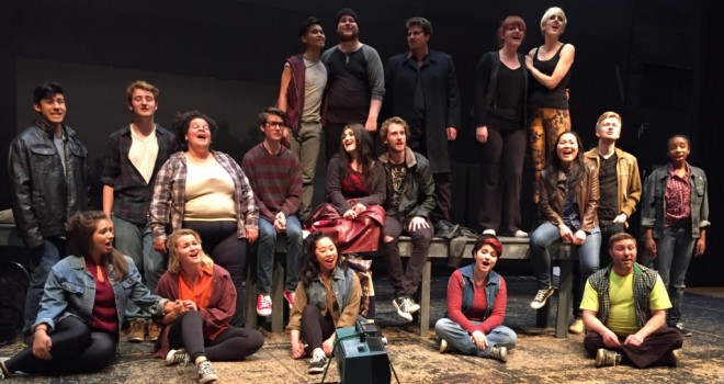Young cast soars in Rent revival