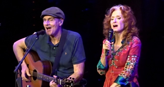 James Taylor and Bonnie Raitt come together in Edmonton in April