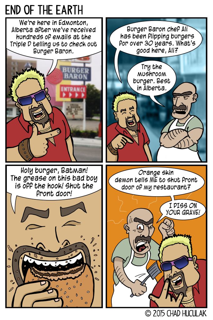 Burger Baron GigCity Edmonton Guy Fieri