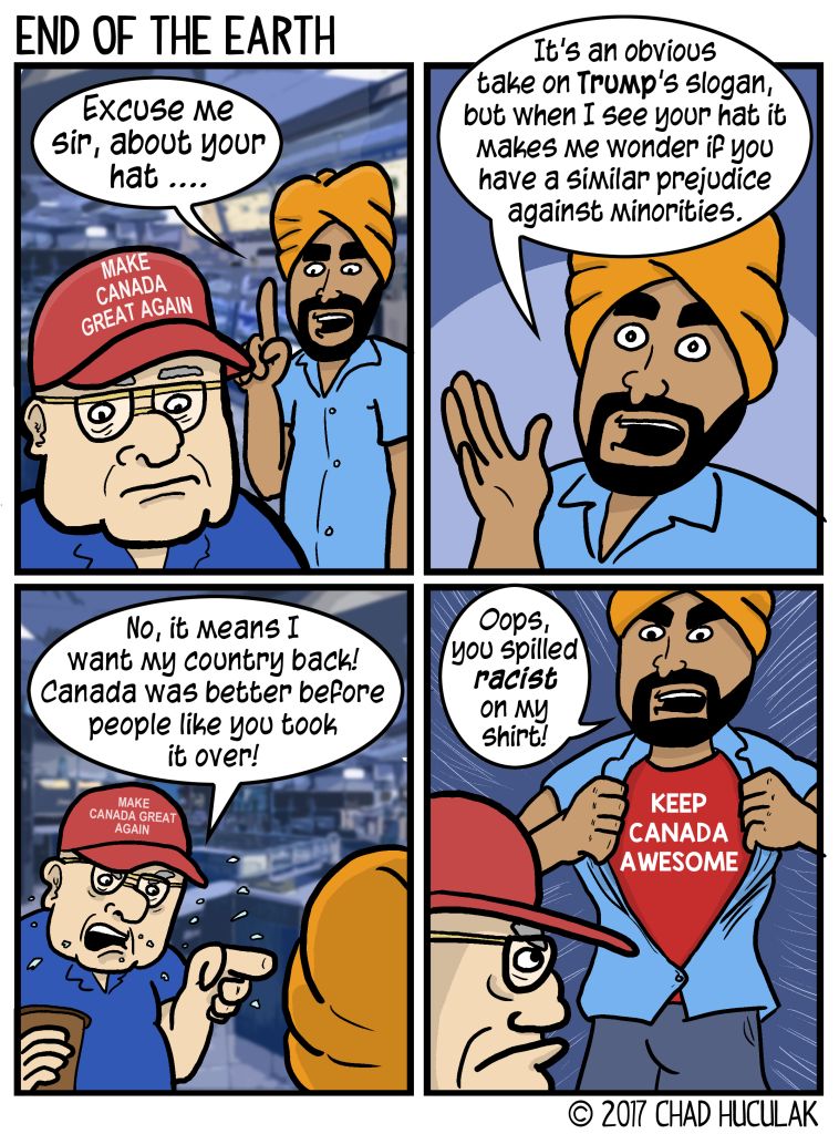 Keep Canada Awesome racism GigCity Edmonton