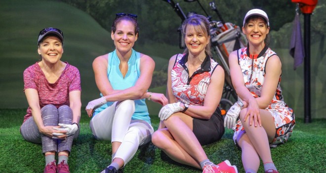 FORE! Locals let loose on links in Ladies Foursome