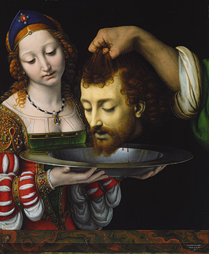 Painting by Andrea Solario (circa 1506)