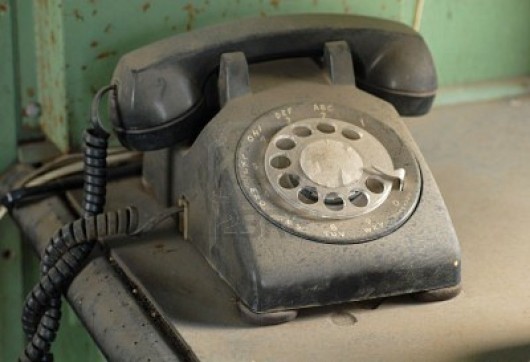 Phone lines used to get dusty