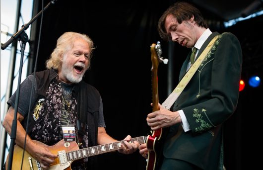 Randy Bachman performs with The Sadies' Dallas Good