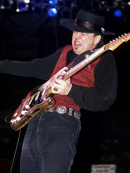 Stevie Ray Vaughan GigCity Guitar Face Edmonton
